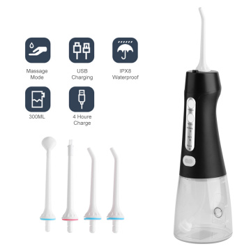 IGRG 2020 3 Modes Cordless Oral Irrigator Portable Water Dental Flosser USB Rechargeable Water Jet Floss Tooth Pick 5 Jet Tips