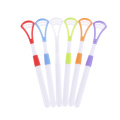 1/2PCS Professional Plastic Tongue Tounge Cleaner Scraper Care Oral Hygiene Mouth Random Color