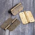 1Pc 60*50mm Antique Bronze Furniture Hinges Cabinet Drawer Door Hinge Decorative Fittings Jewelry Box Hinges Left Right