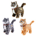 Walking Stuffed Animal Plush Cat Toy with Meow Sounds & Music for Kids Boys and Girls, 8 inches