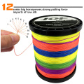 JOF Braided Fishing line Pesca 12 Strands/9 Strands Carp Multifilament Fly Wire Japanese PE Line Saltwater 300M 500M 1000M New