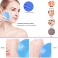 Electric Silicone Face Cleansing Brush Mini Sonic Vibration Massage Waterproof Facial Cleansing Deep Pore Cleanser Battery/usb