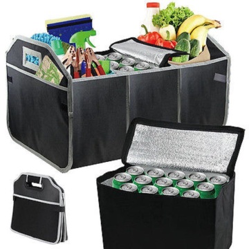 NEW Collapsible Foldable Car Boot Organiser Shopping Car Storage Organizer Bag Box