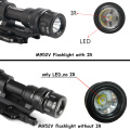 Tactical Flashlight Improved M952 12V LED IR Light 400 Lumens with QD M93 Mount Weapon Light For Rifle And SMG White IR Output