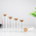 24pcs/Lot 37mm Glass Wishing Bottles Cork Crafts Jars Cork Stopper Transparent Empty Glass Bottles