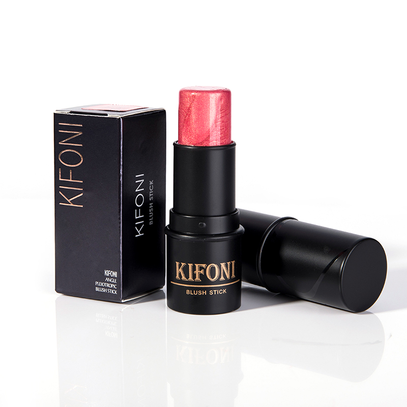 KIFONI Face Makeup Shimmer Blush Stick Highlighter Bronzer Contour Cream Cheek Blusher Cosmetics Brighten Make Up