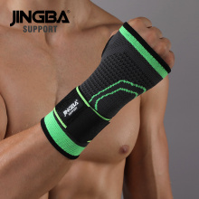 JINGBA SUPPORT 1PCS Nylon Sport Protective Gear Boxing hand wraps hand bandage support+Weightlifting Bandage Wristband Support