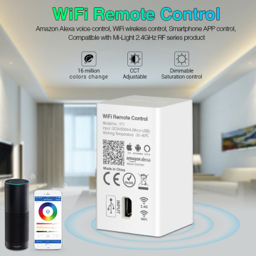 WiFi wireless Remote Control YT1 USB Led Amazon Alexa Voice Smartphone 4G App Control compatible 2.4G RF 5V