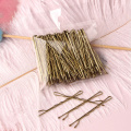 100PCS Wedding Alloy Pins Hair Clips Hairpins Barrette Hairpins Hair Accessories Black Side Wire Folder Styling Tools