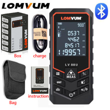 LV88U 120m 100m 80m 50m Handhold Laser rangefinder Digital Laser Distance Meter Electrical Level tape Laser distance measurer