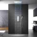 Rainfall Misty LED Shower Head Shower Faucet Set