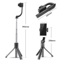 Andoer 3-in-1 Extendable Smartphone Gimbal Stabilizer + Selfie Stick + Tripod Stand for Live Vlogging Video for Smartphones