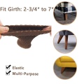 24 PCS Furniture Leg Socks Knitted Furniture Socks Chair Leg Floor Protectors for Avoid Scratches Furniture Pads Set