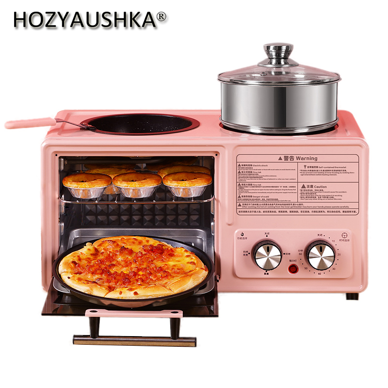 Four-in-one breakfast machine multi-function oven net celebrity toaster sandwich
