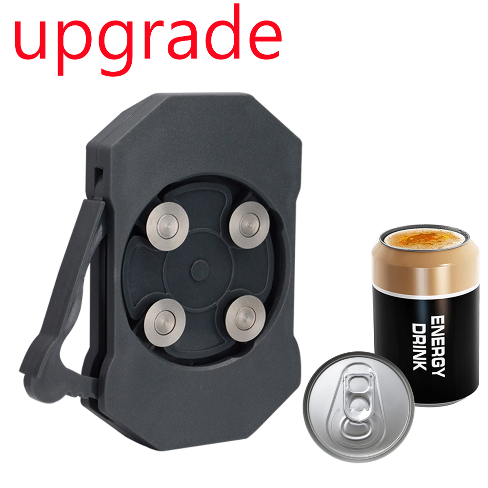 UPGRADE Go Swing Topless Can Opener for 8-19 OZ Beverage Cans Drink Beer Bottle Open Tools