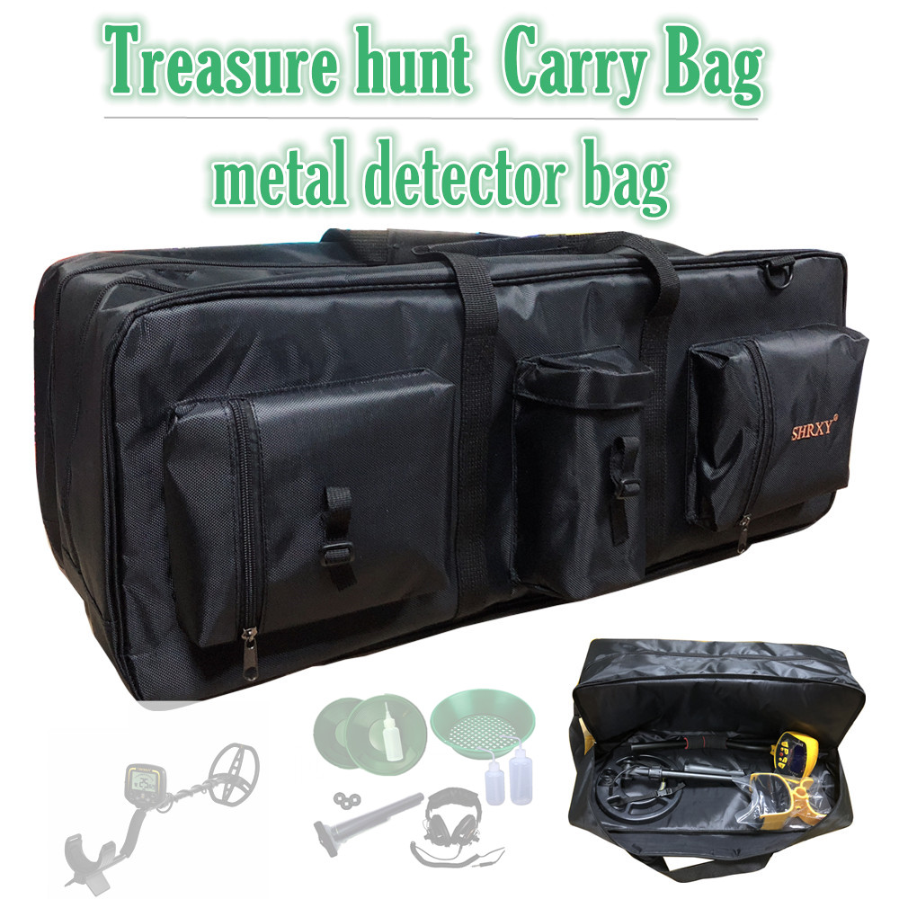 Outdoor Advanture Big Capacity Metal Detectors Bag for Carrying Shovels Underground Metal Dtector Tool Organizer Bag