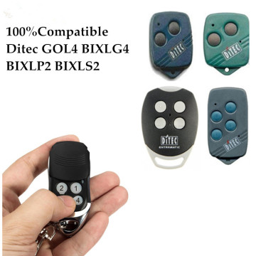 2 pcs DITEC GOL4 BIXLG4 BIXLP2 BIXLS2 Electric Garage Gate Door Remote Controls Transmitter for Sliding Gates Door Barrier Opene