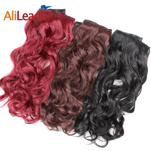 5 Clips Body Wave Synthetic Clip In Hairpiece Supplier, Supply Various 5 Clips Body Wave Synthetic Clip In Hairpiece of High Quality