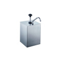1 Bucket Sauce Dispenser Pump Squeeze Condiment Dispensing Stainless Steel