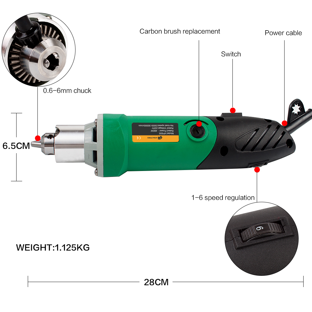 180w/260w/480w Power Electric Drill Mini Engraver For Dremel Metalworking Drilling Machine Polishing