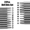 DOERSUPP Mini Electric Cordless Magnetic Screw Driver Tool Rechargeable Li-ion Battery Precisions Hand Screwdriver Bit Set