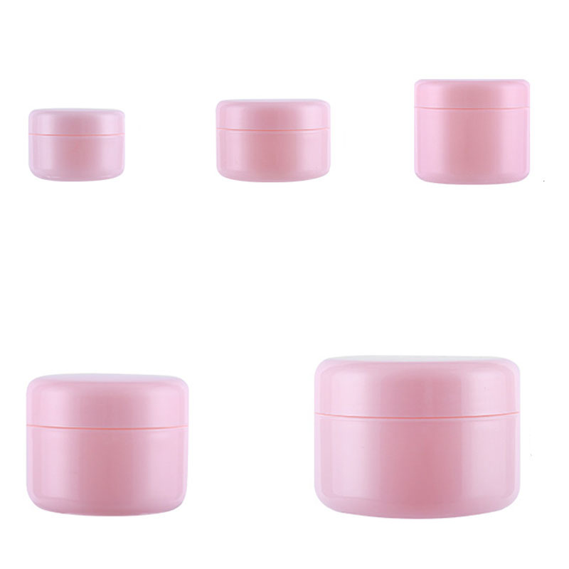 30/60 Refillable Empty Plastic Makeup Jar 10/20/30/50/100g Sample bottles Pot Travel Face Cream Lotion Cosmetic Container