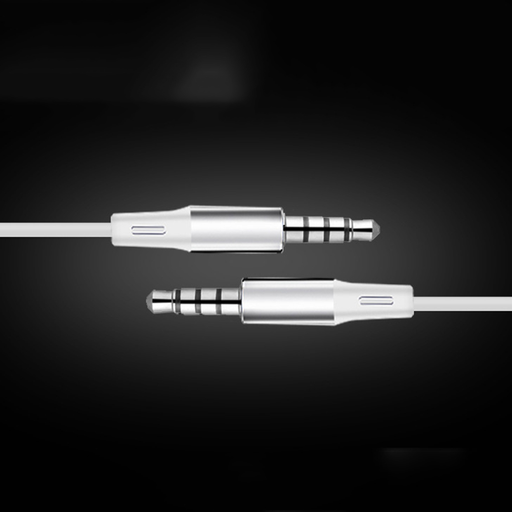 3.5mm Port In-ear Super Bass Line Control Earphone Phone MP3 Computer Laptop Headphone Microphone Wired Headset