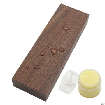 20g Organic Natural Pure Wax Paste Wood Polishing Furniture Floor Surface Finishing Leather Maintenance Household Accessory