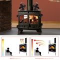Dropship Ultra Quiet 4 Blade Heat Powered Stove Fan Wood Log Burner Self-powered Safety Design Stove Fan Not Deform Home Tool