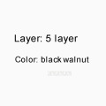 black walnut 5 layer