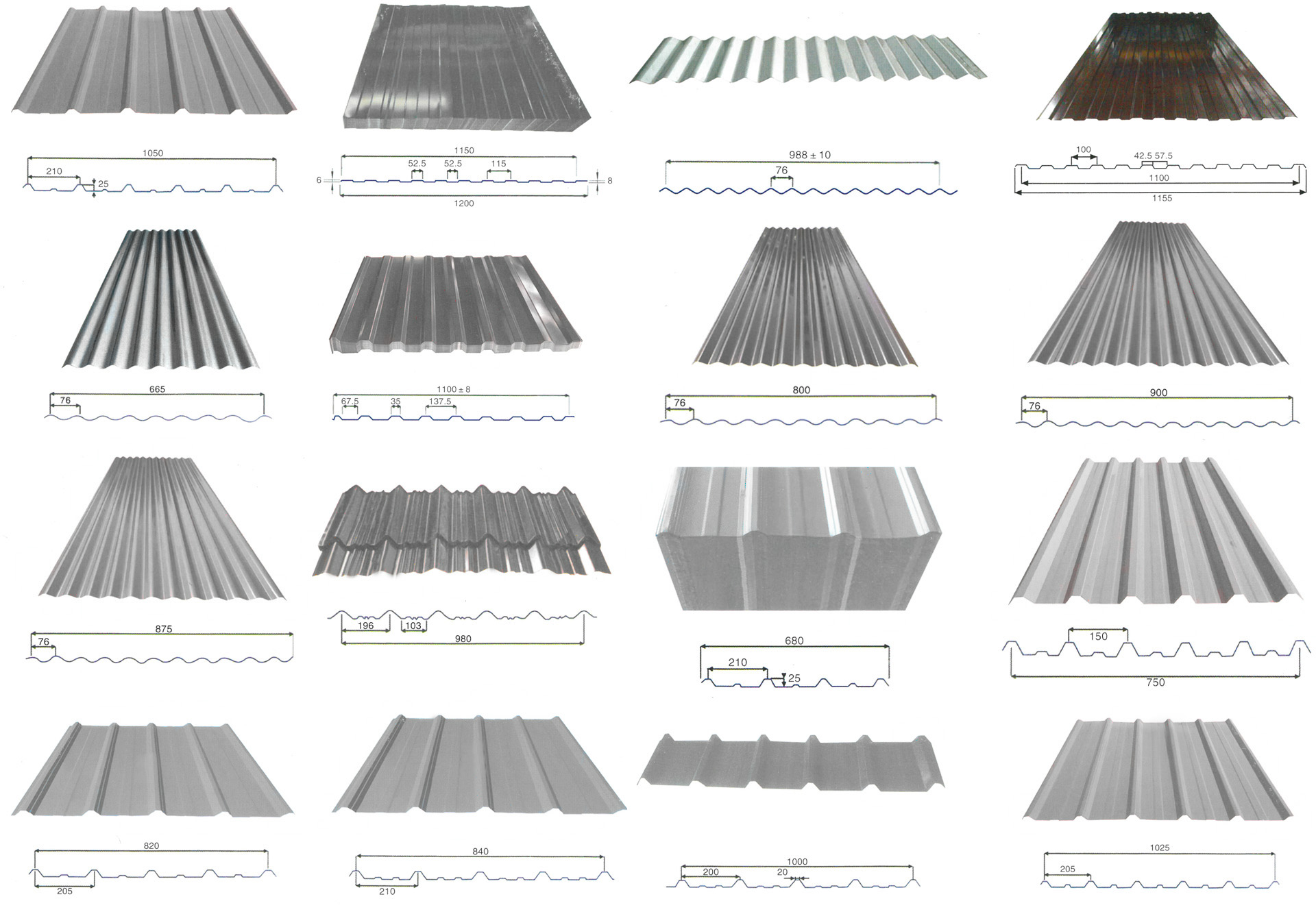 Corrugated Steel Plate Steel Sheet