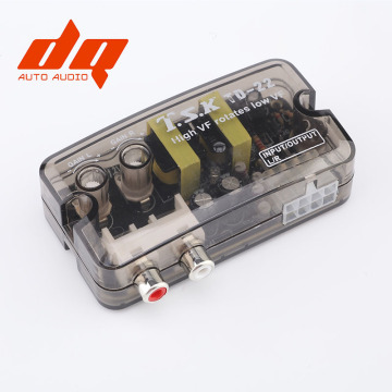 Car Speaker to RCA Level Adaptor High to Low Sockets Auto Line Out Audio Comverter Sound Subwoofer Amplifier Adjustable