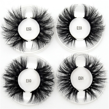 visofree 25 mm Mink Eyelashes Dramatic Long Mink Lashes Makeup Full Strip Lashes 25mm False Eyelashes 3D Mink Eyelashes Reusable