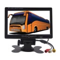 BYNCG DC 12V-24V 7"TFT LCD Car Monitor Display + 18 IR Night Vision Rear View Camera for Bus Truck RV Caravan Trailers