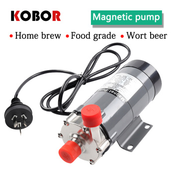Stainless Steel Wort beer cycle brewing Pump Food Grade Brewing Magnetic Water Pump Home brew Temperature 140C 1/2