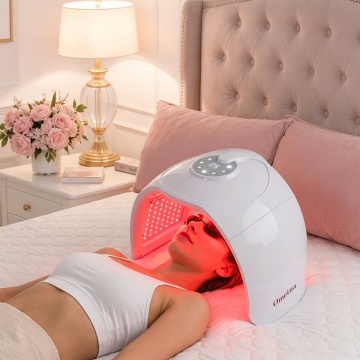 Omeina Anti-Aging LED Face Mask Red Light Therapy for Wrinkles