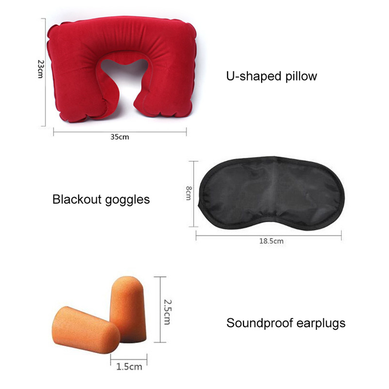 U Shaped Travel Pillow Car Head Neck U-miss Functional Inflatable Neck Pillow Inflatable Rest Air Cushion for Travel Neck Pillow