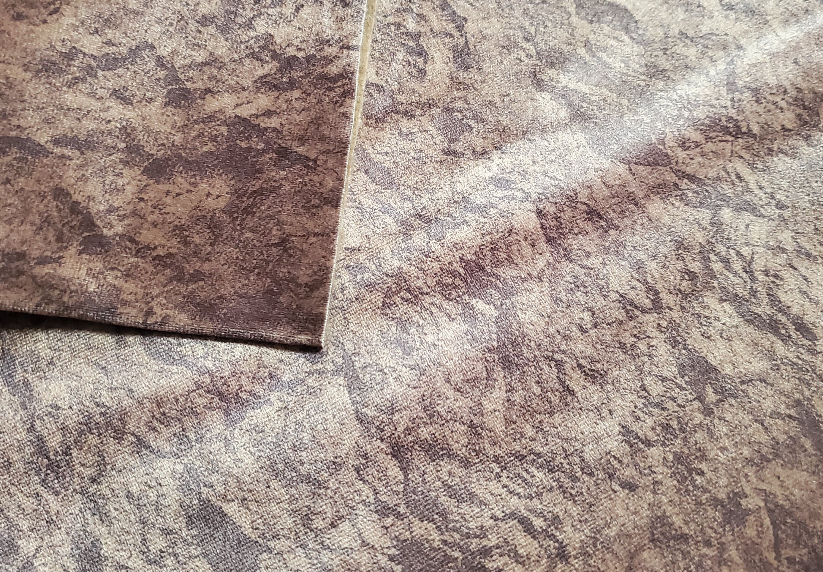 Reactive Printed Italian Velvet a