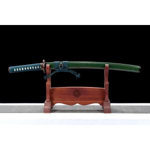 Green Shade Wakizashi-T10 Burning Blade