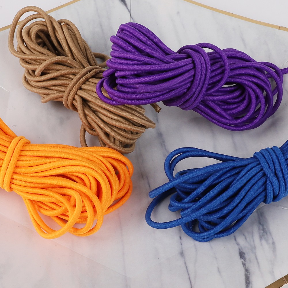 5Meter/B High-Elastic 2.5mm Rubber Elastic Thread Cords Rope For Making Supplies DIY Bracelet Parts Jewelry Accessories