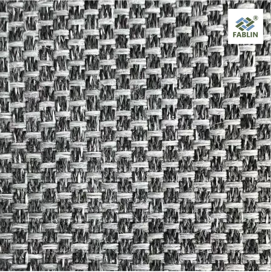 Durable Grey Olefin Fabric for Furniture