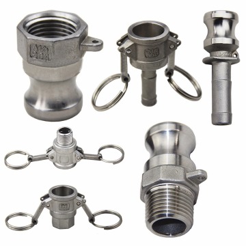 1pc 304 Stainless Steel Homebrew Camlock Fitting Adapter 1/2
