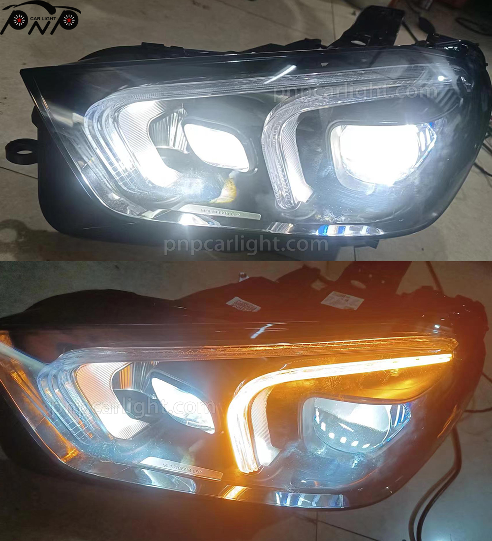 Multibeam LED headlights for Mercedes GLE C167 V167