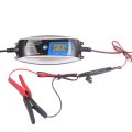 Foxsur 6V 12V 0.8A 4A Motorcycle Car Battery Charger Microprocessor Control 7 Charge Stages Utomatic Charging 1 Set