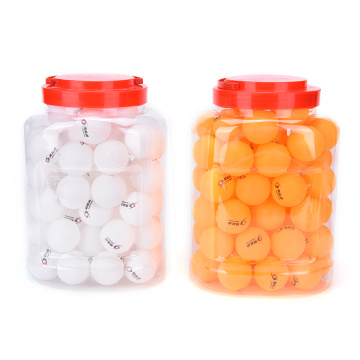 60pcs/barrel 40mm 2.9g Ping Pong Ball Yellow White for Table Tennis Game Training Professional 3 Star Table Tennis Balls