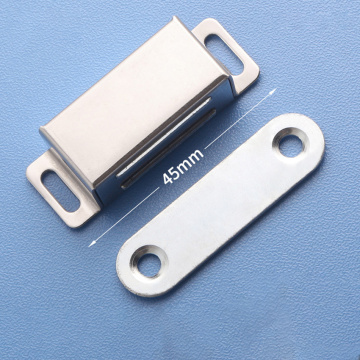 Stainless Steel Magnetic Door Catch, Heavy Duty Magnet Latch Cabinet Catches for Cabinets Shutter Closet Furniture Door