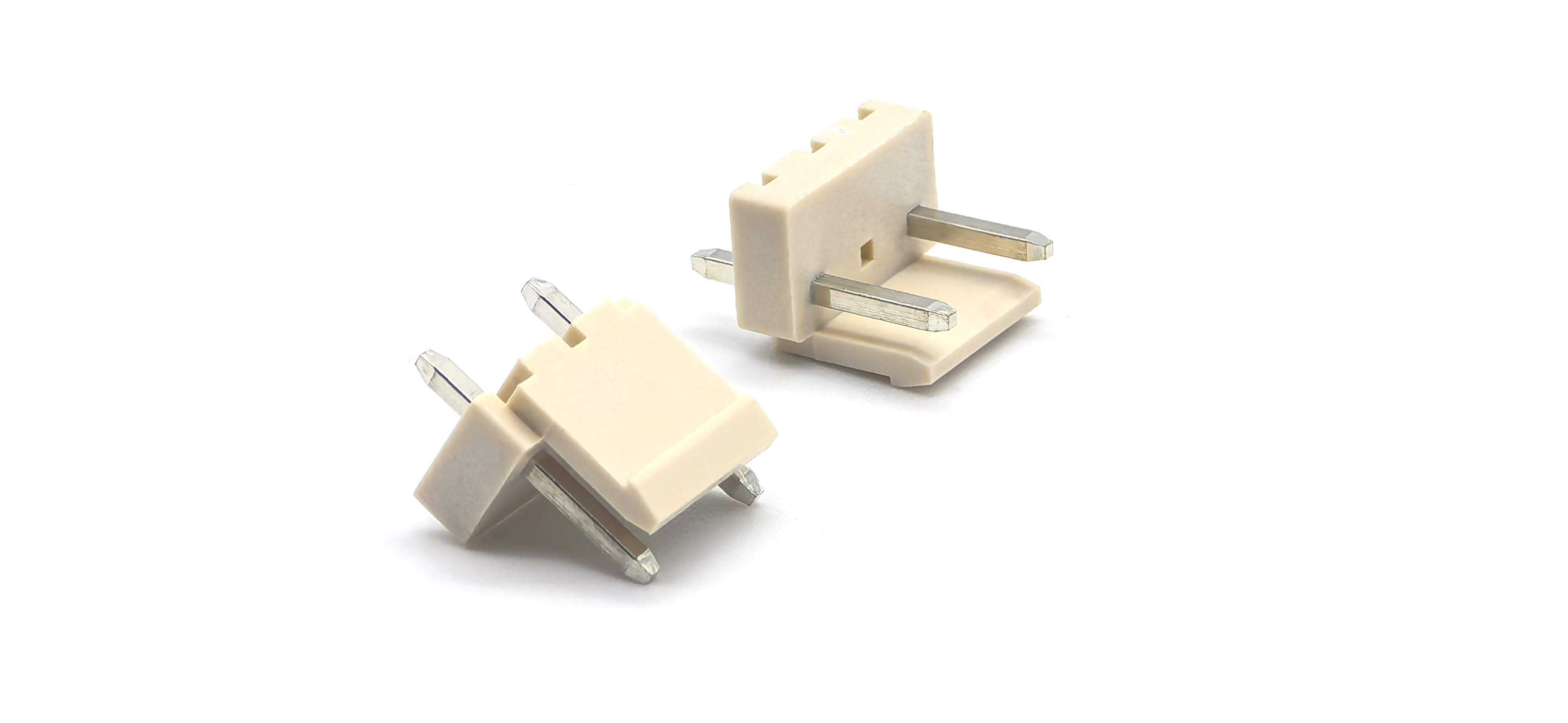 Wafer VH3.96 180-degree DIP NL66-V0 Beige 3P with Empty 2nd PIN Pin header Connector