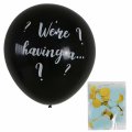 10pcs/lot 36 inch We're having a... Gender Reveal latex balloons blue pink Confetti Latex air Balloon for baby shower balloon