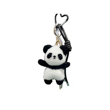 Soft Plush Animal Keychain