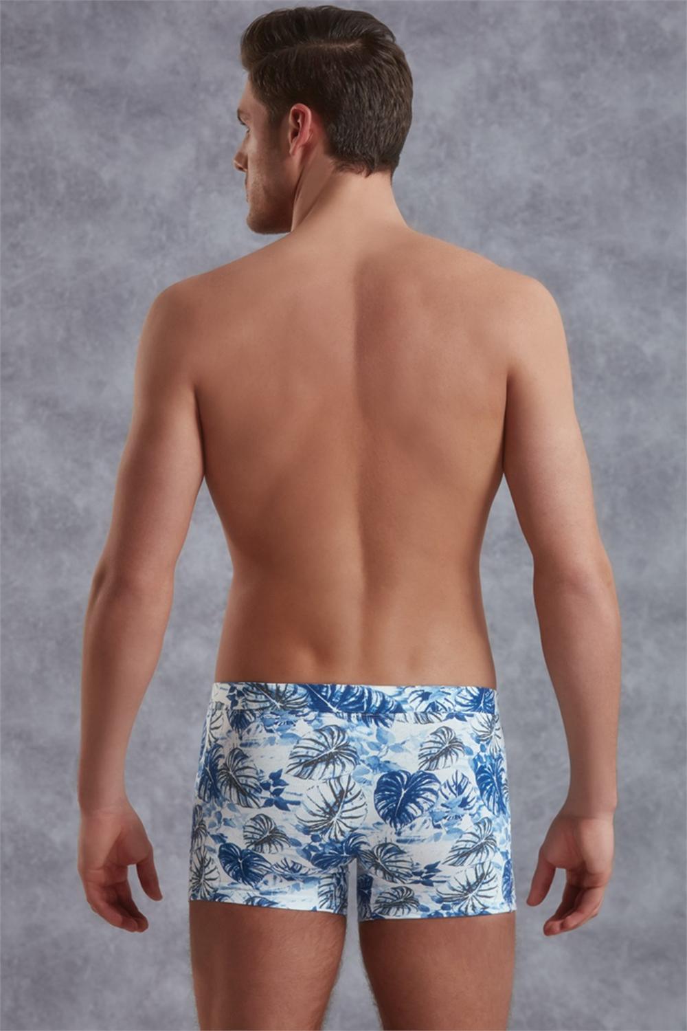 Doreanse Men's Underwear Trunk Quality Clothing Comfort Soft Modal Fabric Multicolor Hawaiian Pattern Sexy Boxer 1800